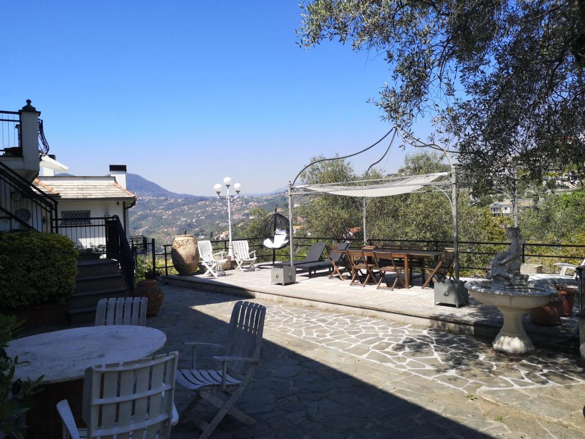 La Vivagna - Casa Vista Mare Tra Gli Ulivi Vila Leivi Exterior foto